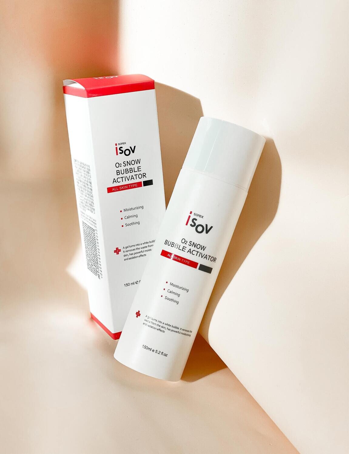 o2 snow bubble O2 Snow Bubble Activator 150ml - Image 1